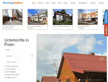 Tablet Screenshot of de.noclegi-online.pl