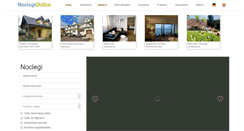 Desktop Screenshot of noclegi-online.pl